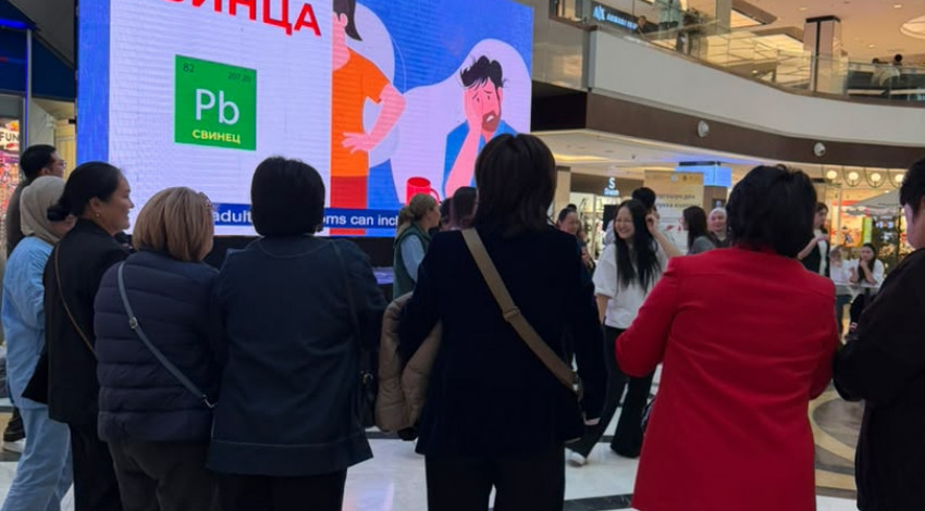 Биринчи Май районунда «Коргошун жана анын ден соолукка тийгизген таасири» аттуу акция өттү
