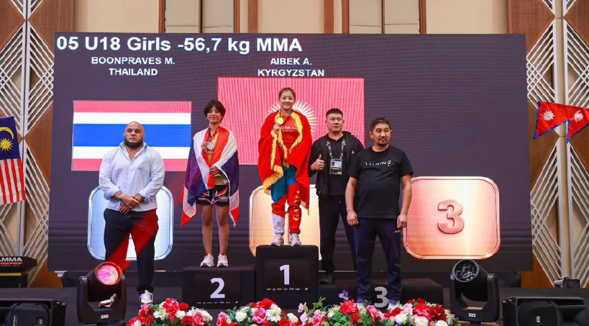 Азия чемпионатынын жеңүүчүсү жана дүйнө чемпионатынын байге ээси Бишкекте сыйланды