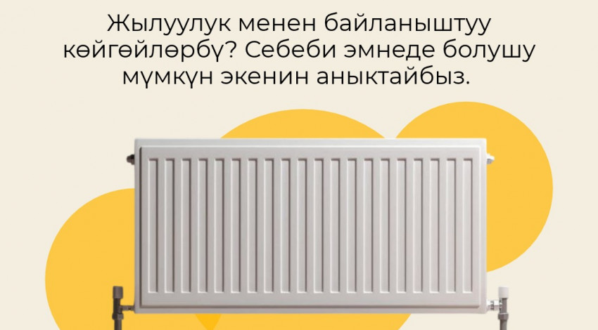 Бишкекте шаар тургундарынын үйлөрүнө жылуулук бериле баштады